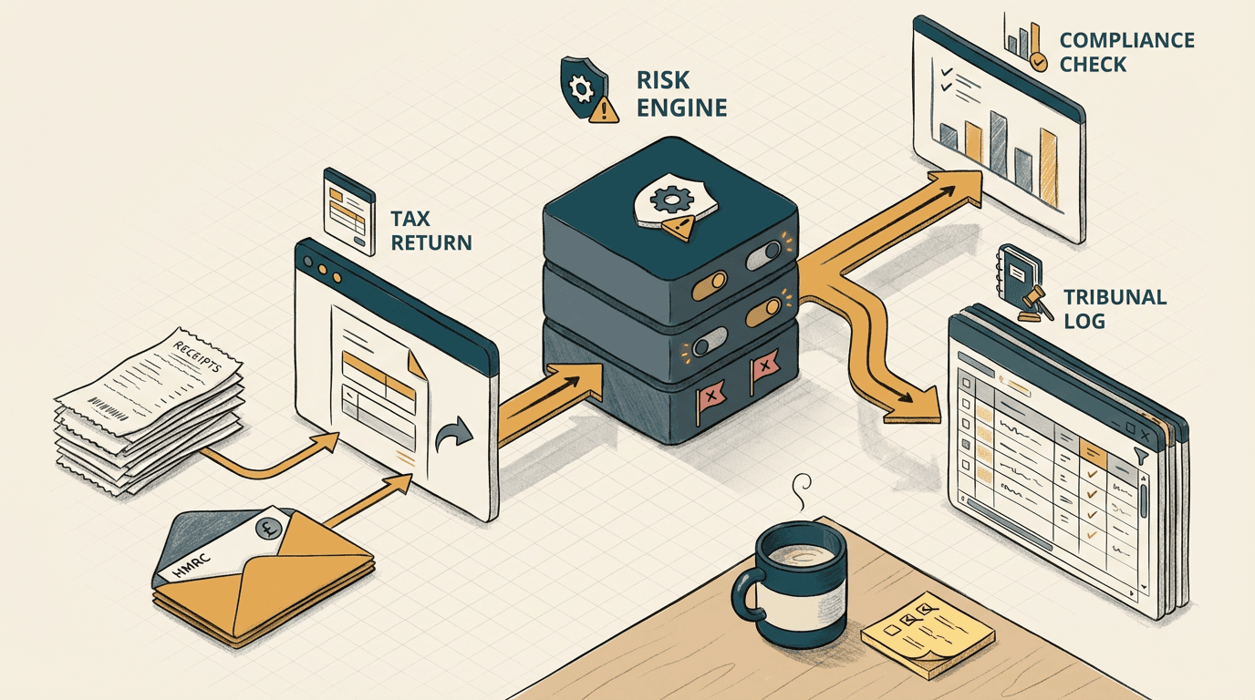 Cover illustration for Why HMRC AI Claims Are a Myth and How to Really Survive Audits