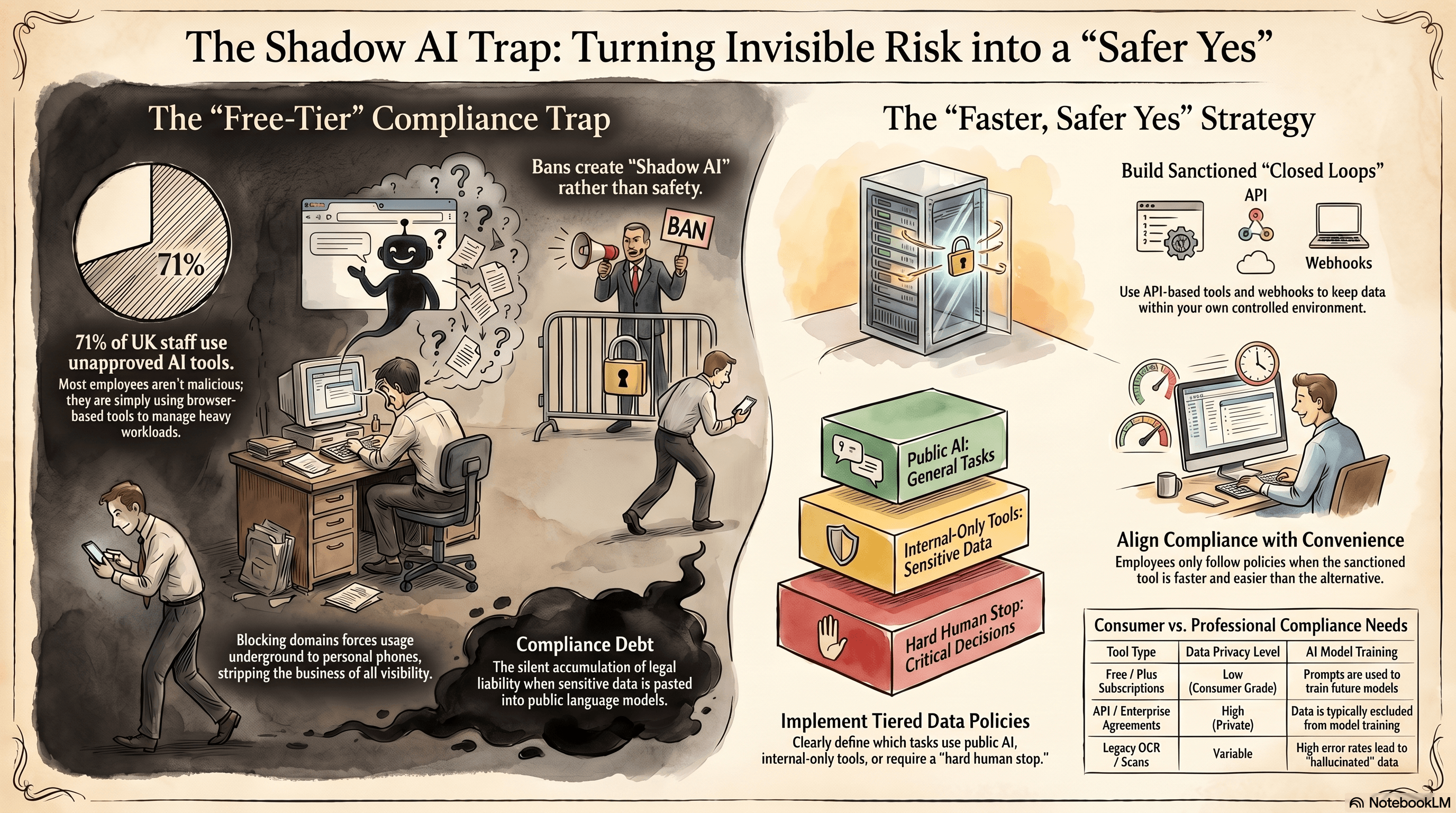The free-tier compliance trap